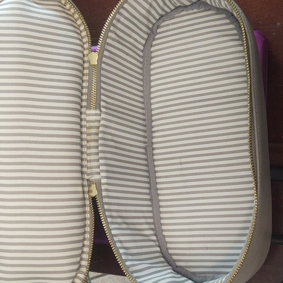 Joy Mangano Leather Double Decker Tote - Picture 12 of 12